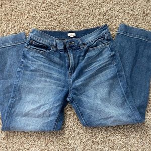 J Crew Capri Jean Stretch Size 2